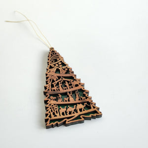 Nativity Scene Tree Ornament