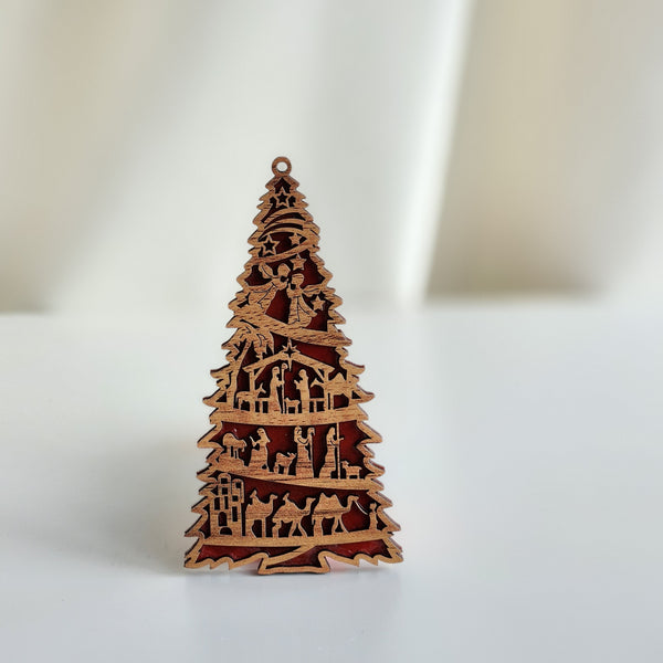 Nativity Scene Tree Ornament