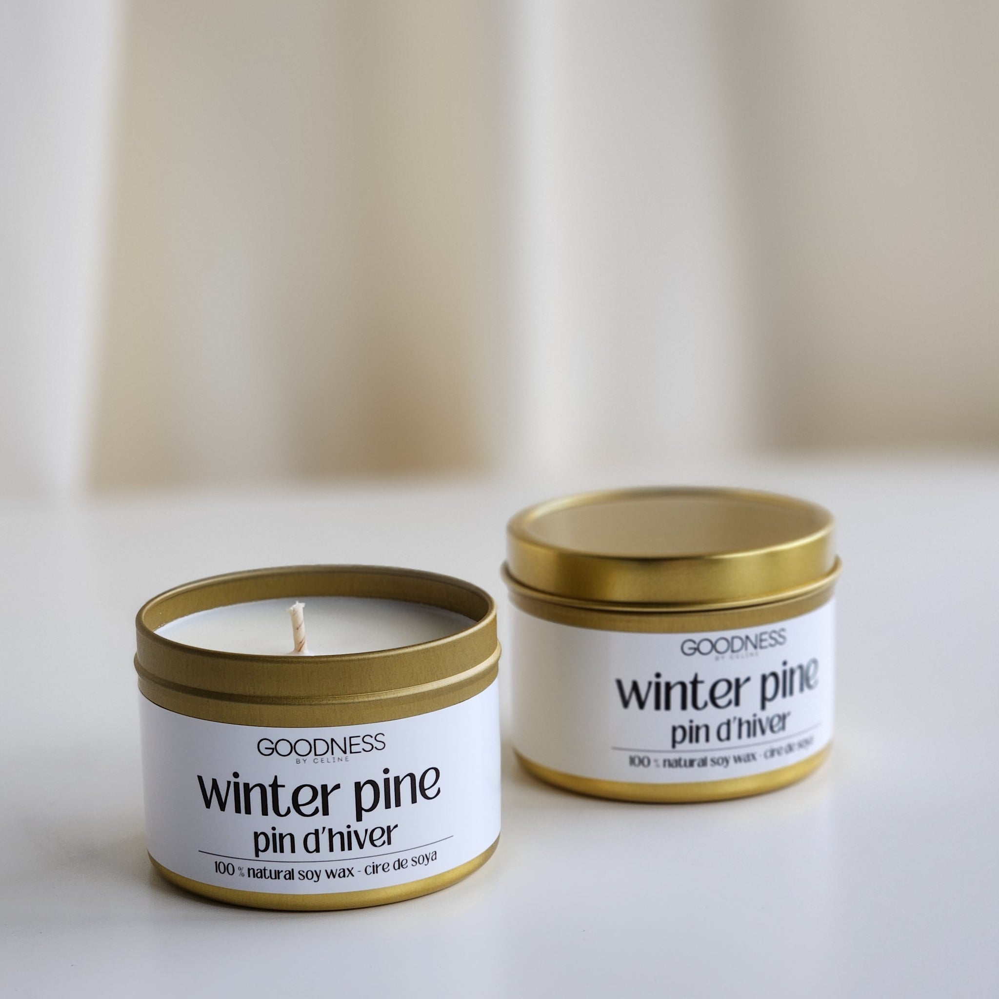 Pin d'Hiver Bougie Cire de Soya