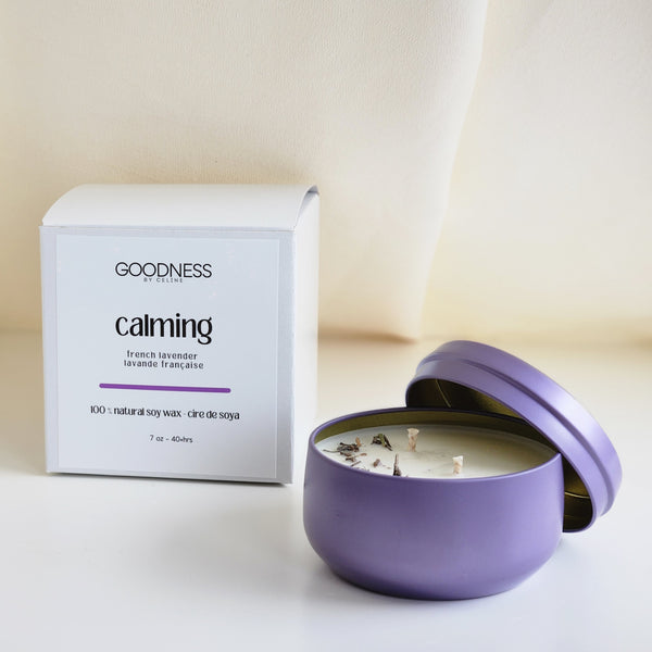 CALMING Soy Wax Candle